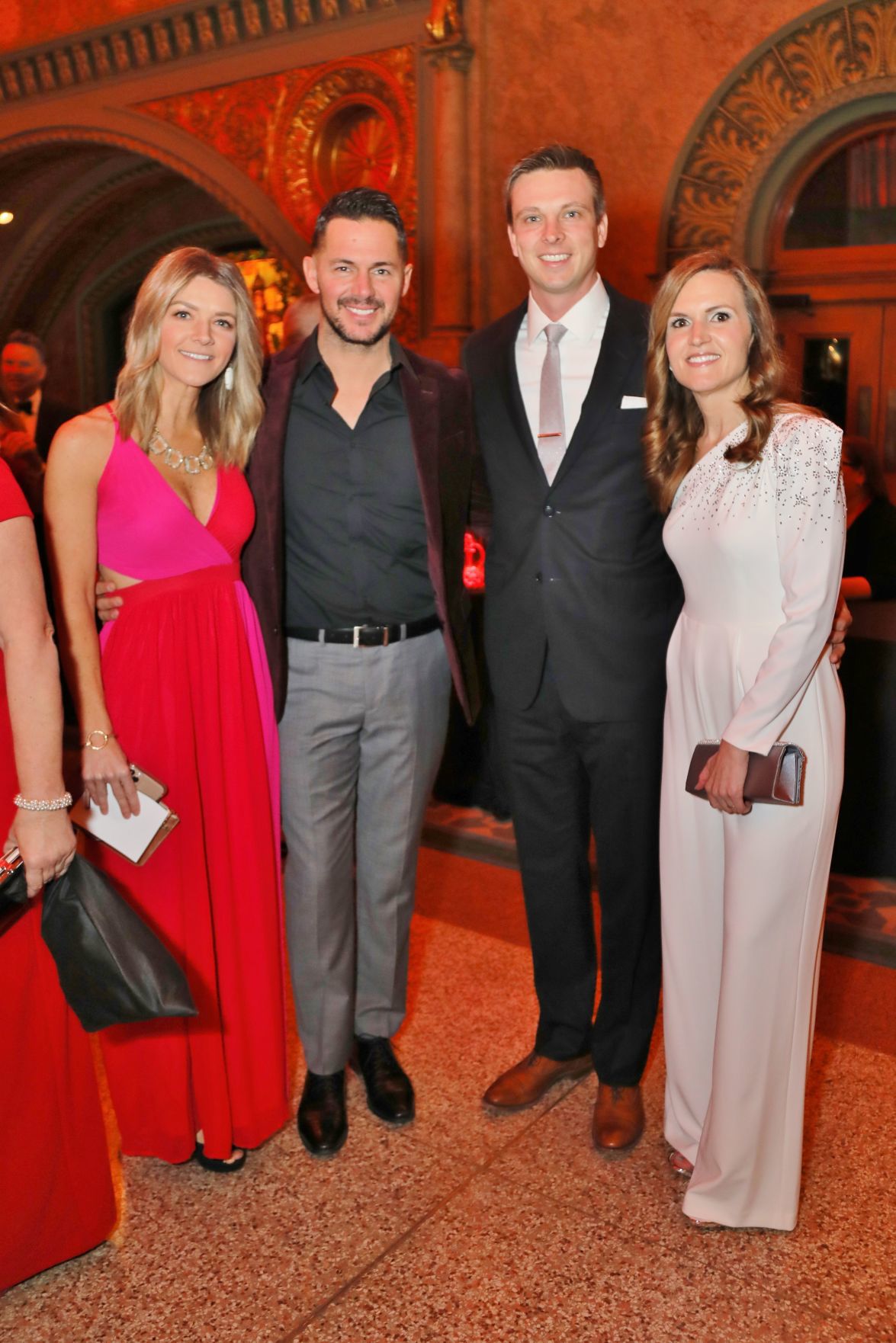 Laura and Mike Skiles, Nathan and Jennifer Jaeger